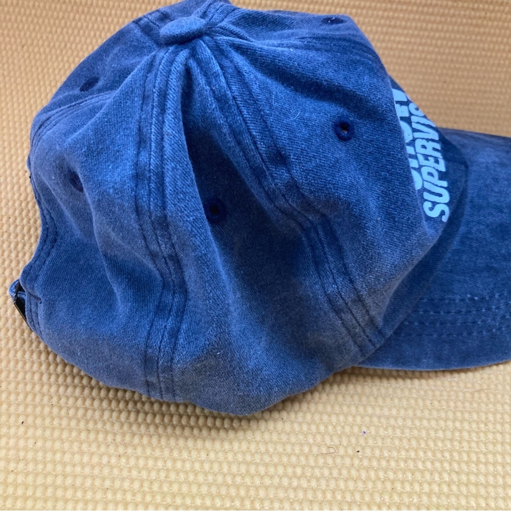 SHIT SHOW SUPERVISOR HAT Unisex, washed/ Blue - Picture 5 of 7